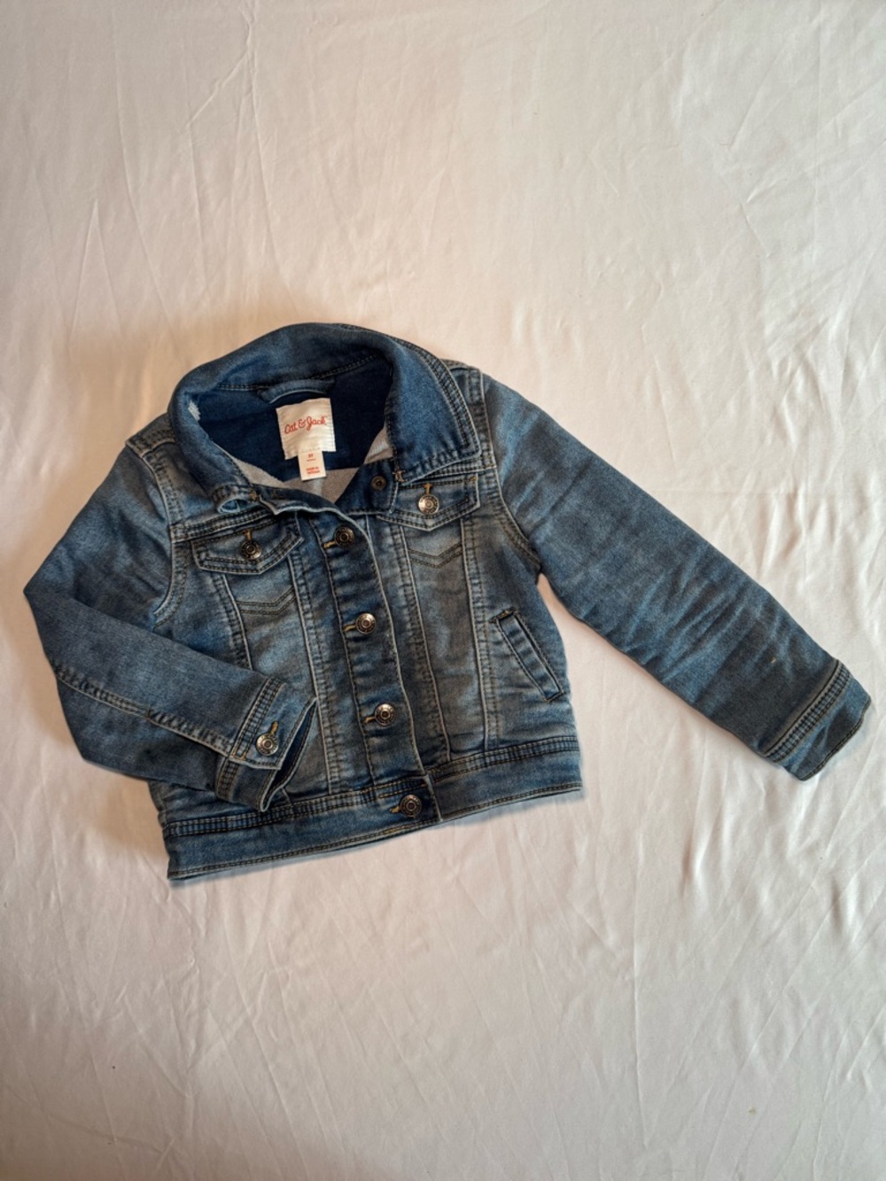 Cat & Jack Blue Denim Jacket - Classic Jean Coat